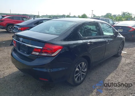 2015 Honda Civic Ex from USA, damaged, VIN 19XFB2F83FE257800